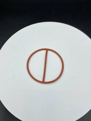 Alta presión modificada para requisitos particulares de Nbr O Ring Material 10MPa resistente