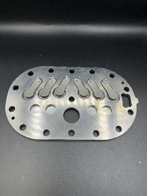 Placa de válvula del compresor de acero inoxidable espesor personalizado superficie lisa placa de válvula del compresor