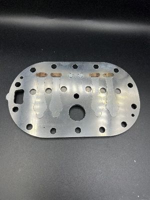 Placa de válvula del compresor de acero inoxidable espesor personalizado superficie lisa placa de válvula del compresor