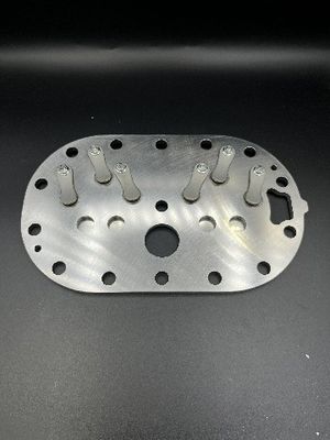 Placa modificada para requisitos particulares de la válvula del compresor de la ronda del grueso para la placa da alta temperatura de la válvula del compresor