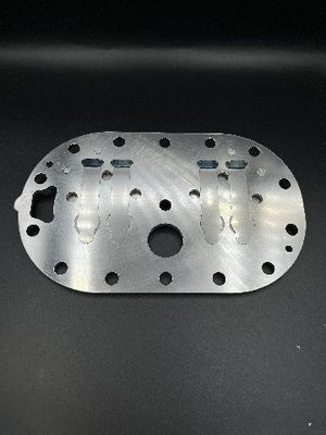 Placa modificada para requisitos particulares de la válvula del compresor de la ronda del grueso para la placa da alta temperatura de la válvula del compresor