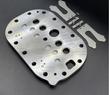 Plática de válvula de la rueda del valle de acero inoxidable industrial Compresor Pláctica de válvula